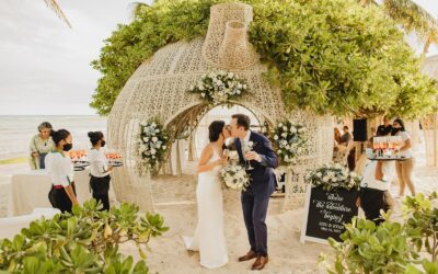Wedding at Sandos Caracol Eco Resort